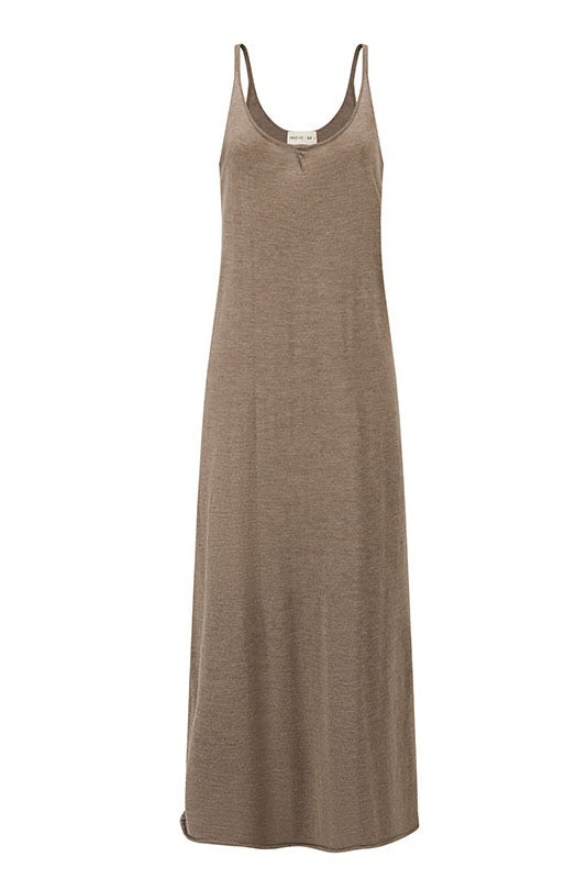 SWAYING 25 Early Autumn Outline Cashmere Suspender Skirt SW-SW25PF2L06C2-KQ Khaki